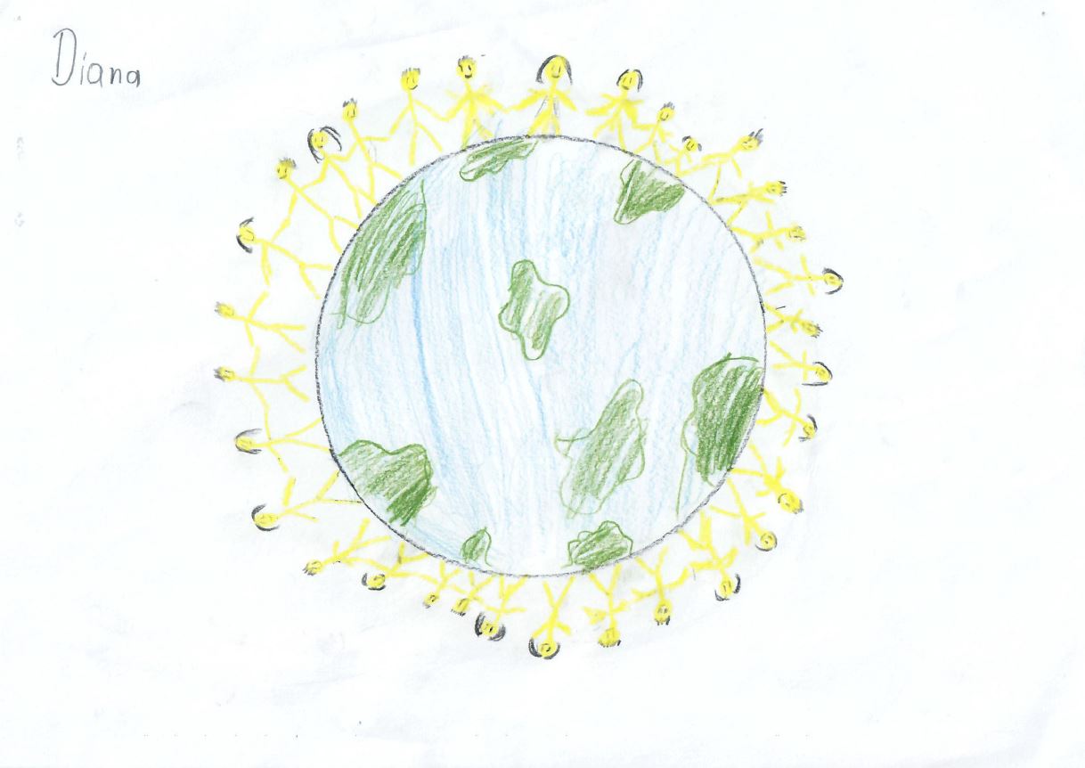 Bilder geflüchteter Kinder