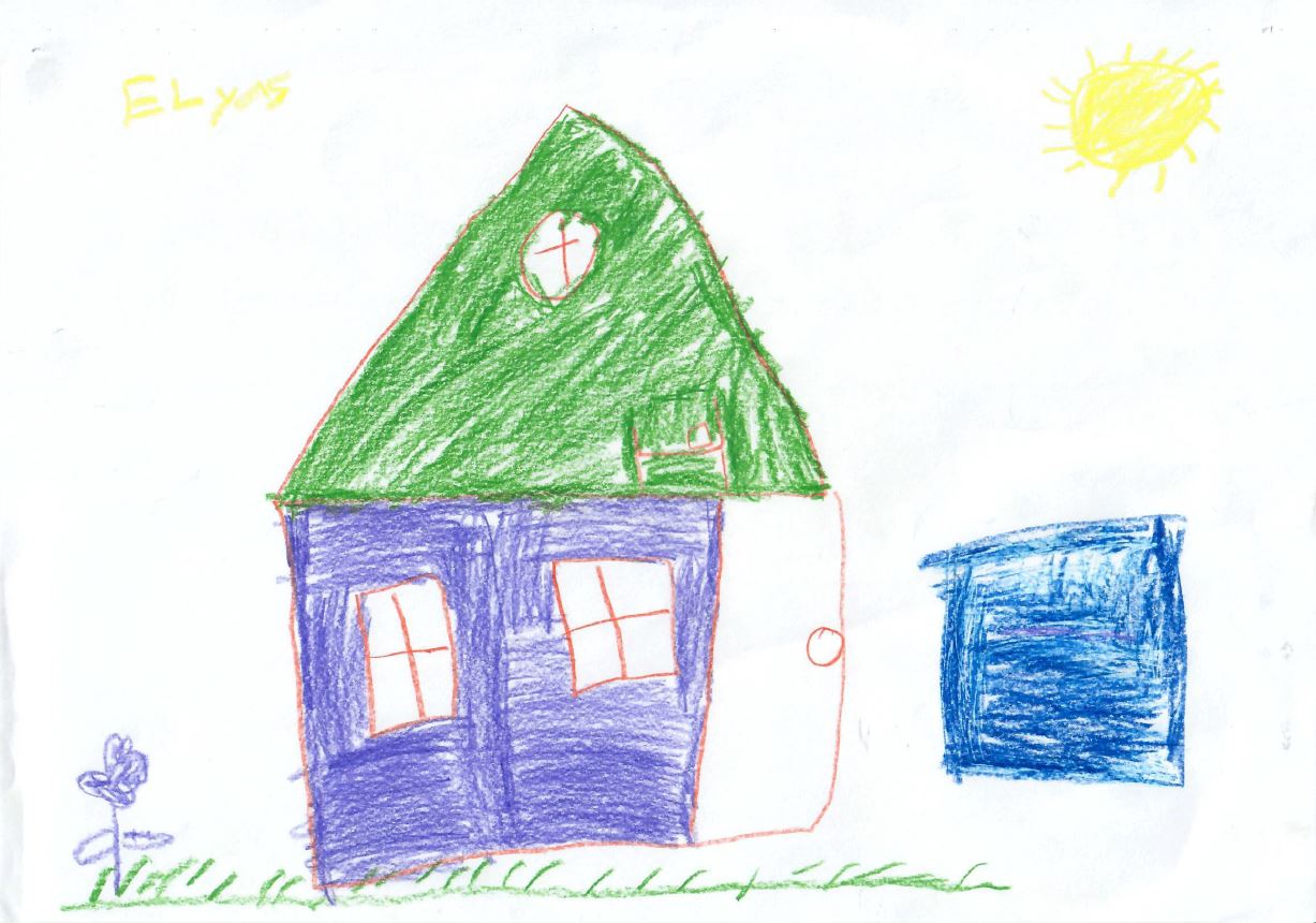 Bilder geflüchteter Kinder